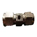 Stainless Steel Compression Tee - 3/8 Inch with 10/24 Nozzle Thread - Stainless Steel Parts | Stainless Steel Fittings