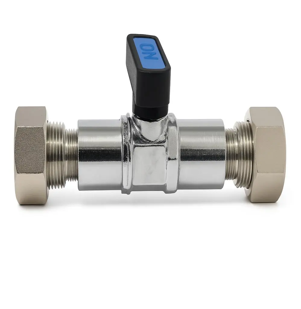 Threaded Ball Valve- 3/8 Inch