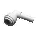 Polypropylene Stem Elbow Connector 3/8 Stem x 3/8