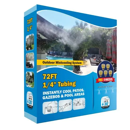 Misting System - Slip Lock Fittings - Un-Assembled
