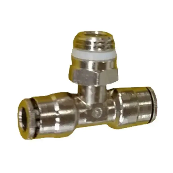 Misting Pump Tee- Push Lock Swivel Thread 3/8 Inch Male Thread