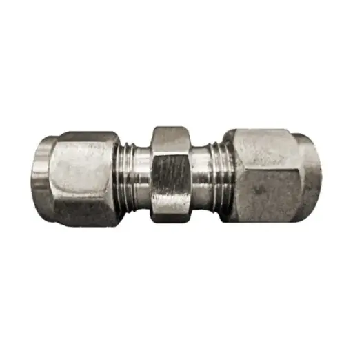 [MC59340] 3/8 Inch Stainless Steel Compression Union – High-Strength Pipe Connector