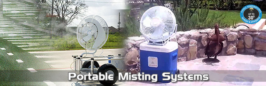 fan misting system