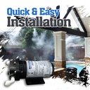 Patio Misting System - Mistcooling System - 200 PSI - MC12020