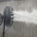 Portable Mist Fan - Portable Outdoor Fan - Foldable Mistcooling Fan System