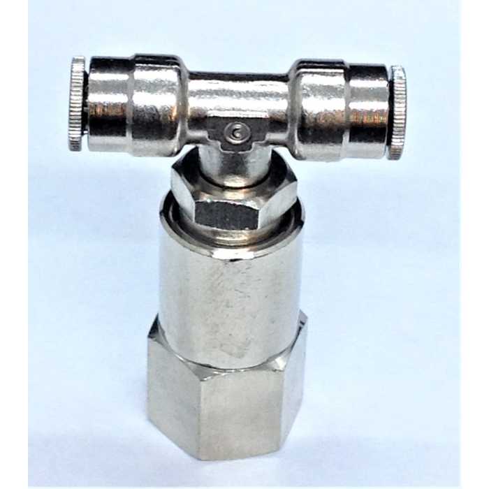 1/4 Inch Tube x 9/16 Inch Misting Tee – High-Performance Fitting for Misting Systems