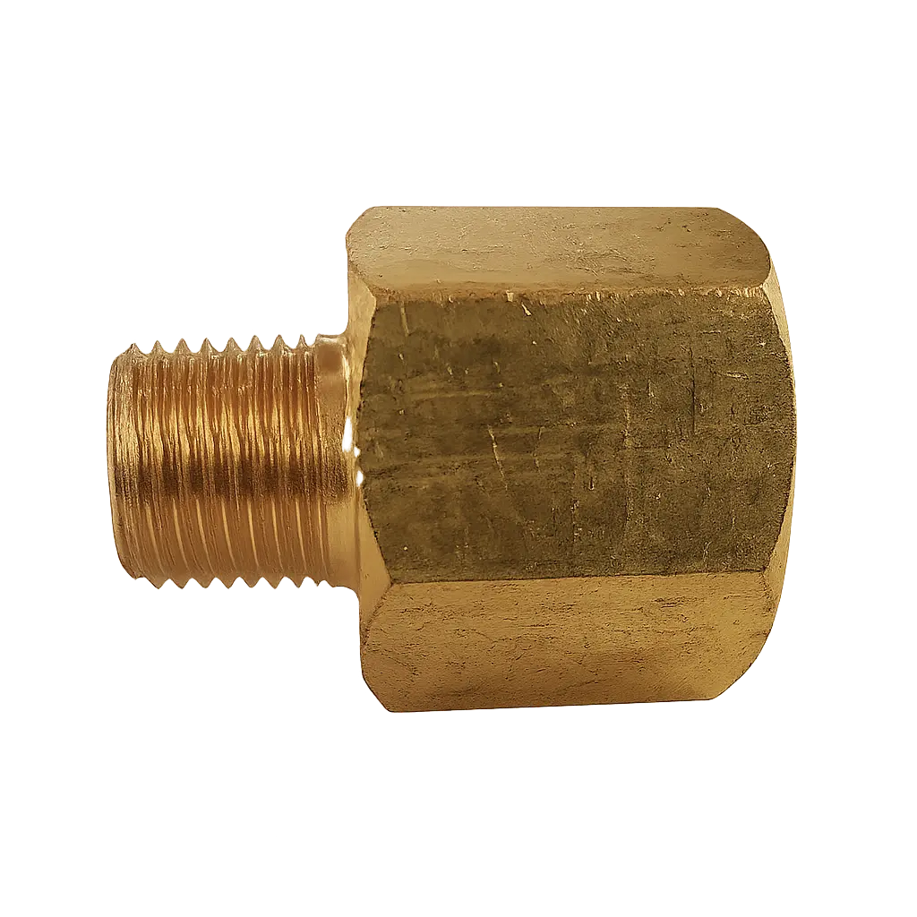 1/4 Inch Female x 1/8 Inch Male Adapter - Mid Pressure