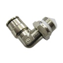 Elbow - 3/8 Inch Thread x 3/8 Inch Push Lock