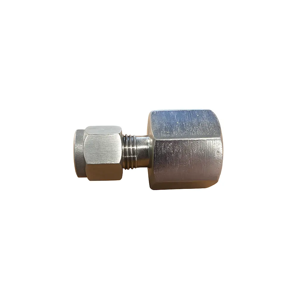 3/8 Inch Female Thread x 1/4 Inch Compression Adapter