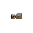 1/4 Inch Female Thread x 1/4 Inch Push Lock Adapter