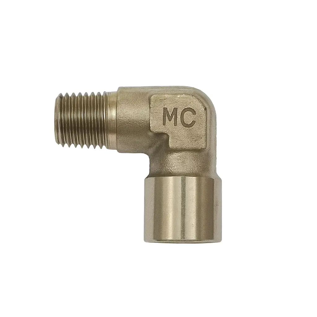 1/4 Inch Male NPT X 1/4 Inch Female NPT Elbow