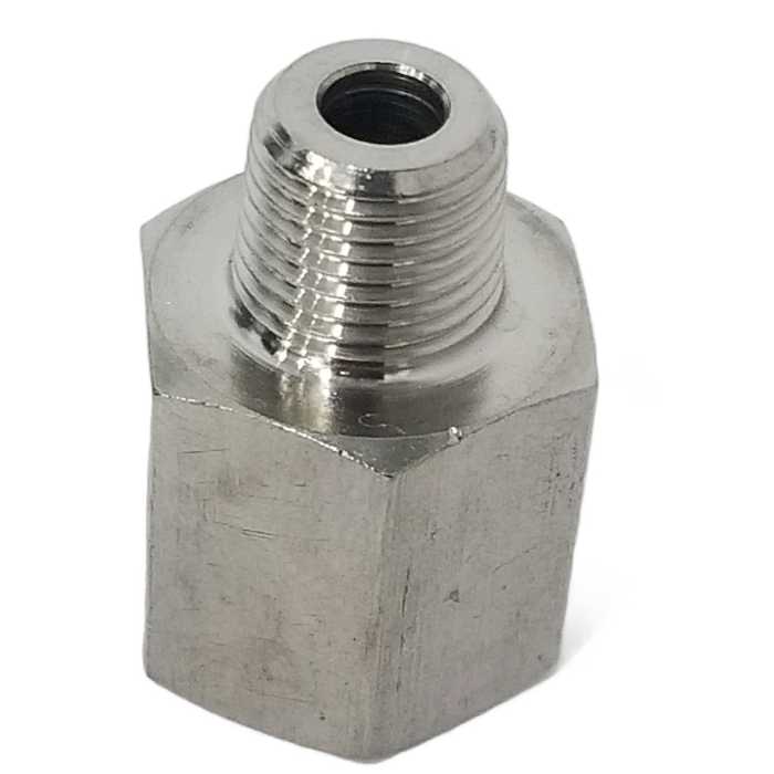1/4 Inch Female X 1/8 Inch Male Adapter - High Pressure