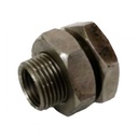 Bulkhead 3/8" Male x 1/4" Female x 1/4" Female NPT - Stainless Steel