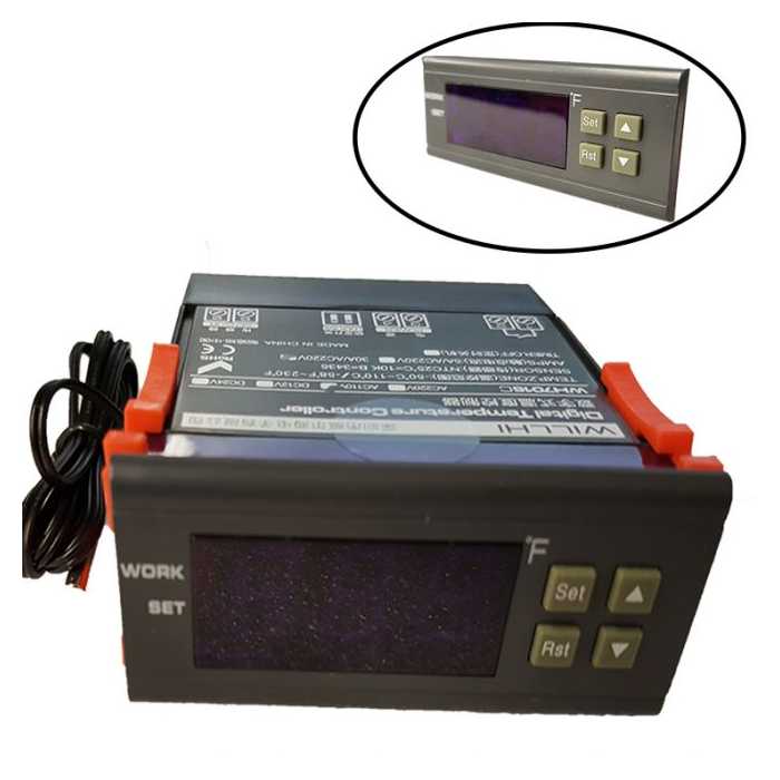 Digital Thermostat – Precision Temperature Control for Misting & HVAC Systems