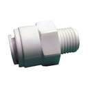 Polypropylene 3/8 Inch Tube OD x 1/4 Inch MNPTF