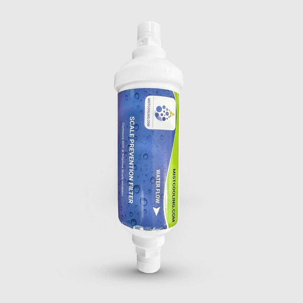 Mistcooling Filter - Scale Prevention Filter - 1/4 Inch Thread Female