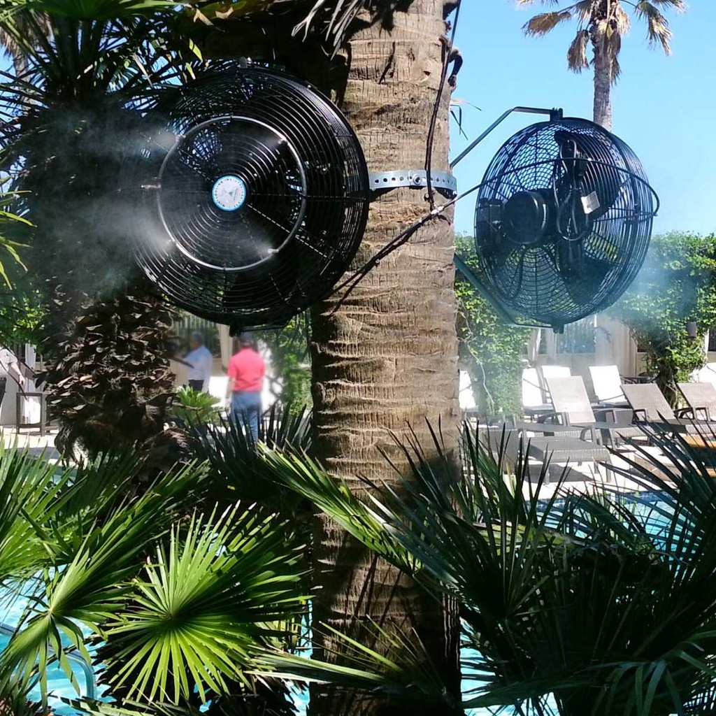 18 Inch Fan Kit with 1500 PSI Pump - SS RING
