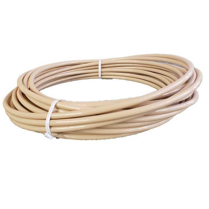 Nylon Tubing - High Pressure - 1/4 Inch - Beige - 50 Ft Roll