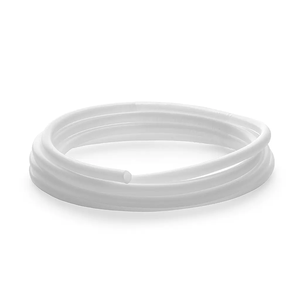 Nylon Tubing - High Pressure - 3/8 Inch - White - 50 Ft Roll
