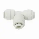 Plastic 3 Way Tee Push Lock
