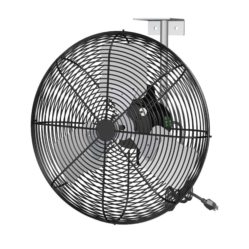 220V Wall Mount Fan – Powerful & Adjustable Cooling Solution