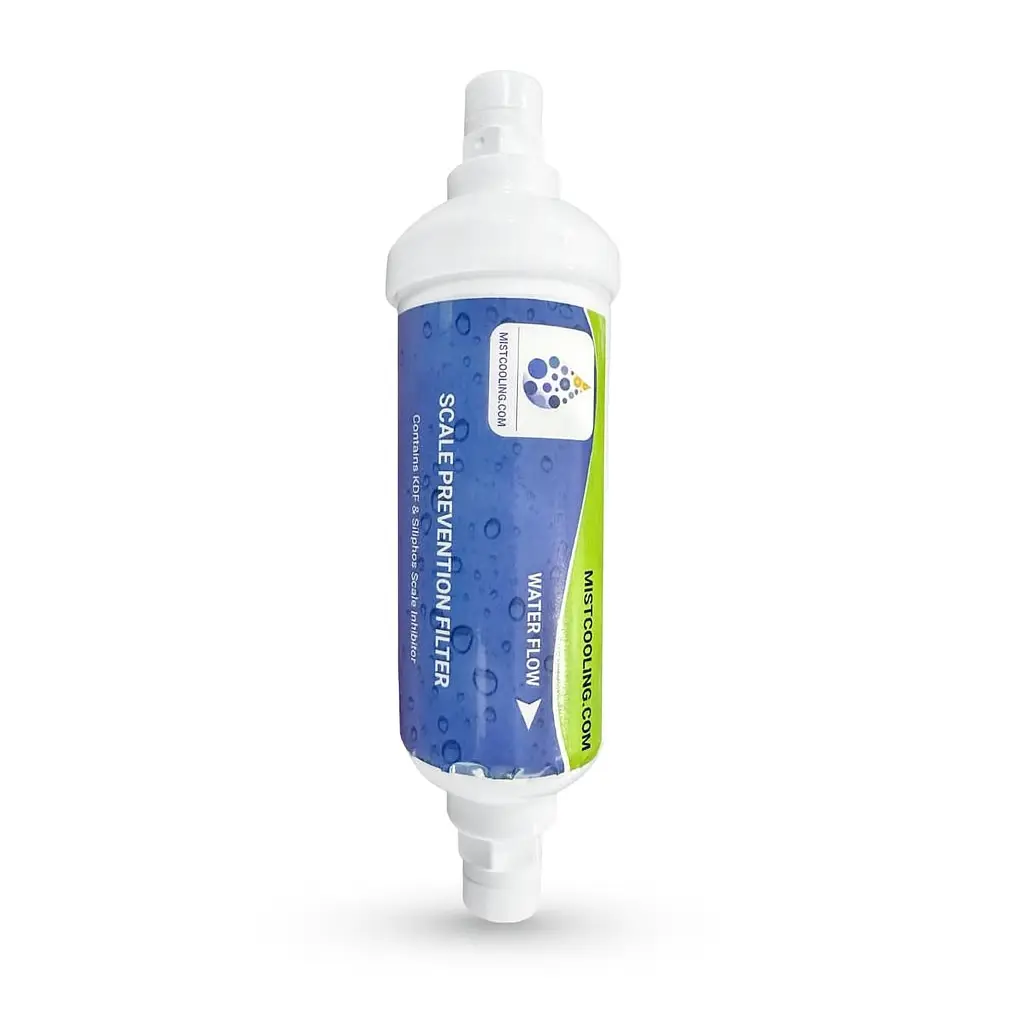 Mistcooling Filter - Scale Prevention Filter - 1/4 Inch Thread Female