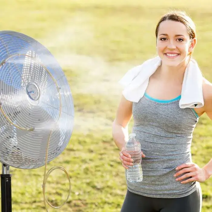 Mist Fan Kit – Low Pressure, 12-Inch Diameter with 4 Nozzles
