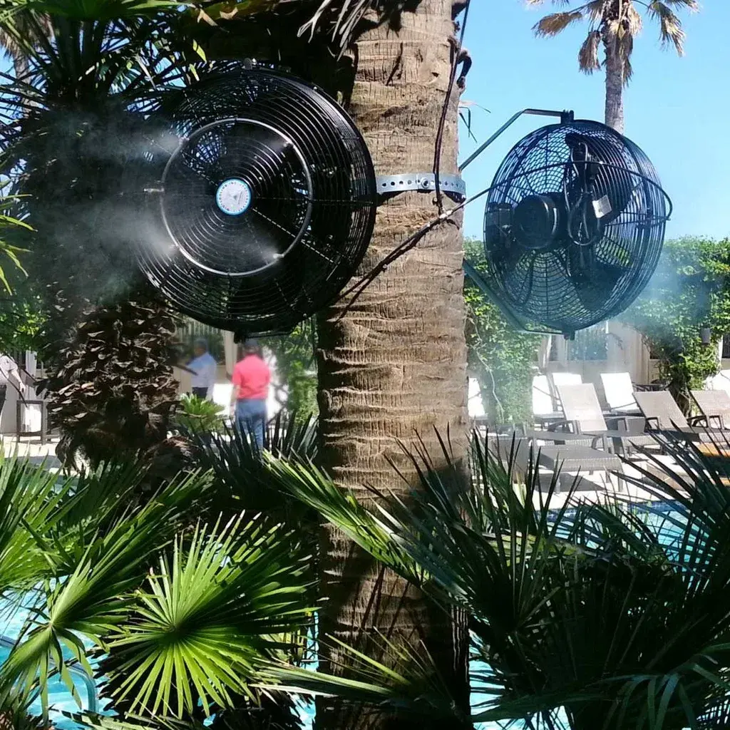 18 Inch Fan Kit with 1500 PSI Pump - SS RING