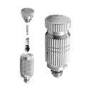 Cleanable Stainless Steel Nozzle 0.012 Inch