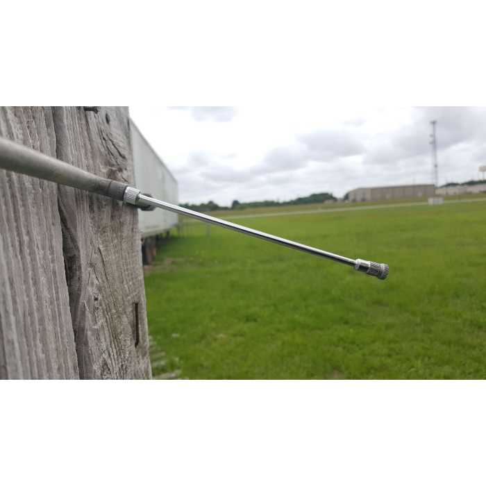 Flexible Nozzle Extension – HP 12" with 10/24 Thread for High-Pressure Misting Systems