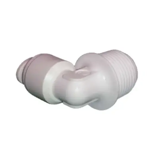 [MC57040] Polypropylene Fitting 1/4 Inch Push Lock Tube x 3/8 Inch NPT Male