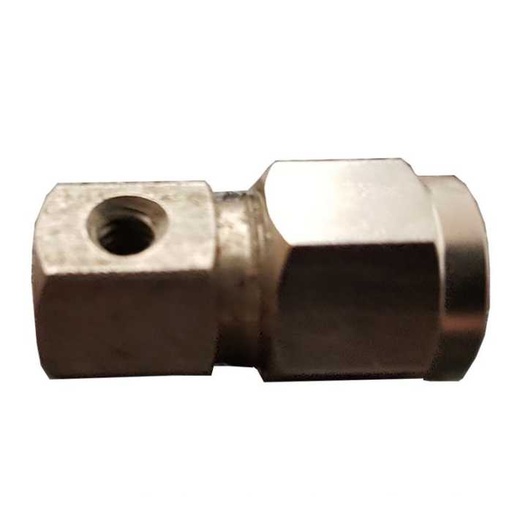 [MC59325] Stainless Steel End Plug - 3/8 Inch - With 10/24 Nozzle Thread - Stainless Steel Parts | Stainless Steel Compression Fittings