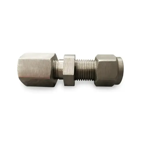 [MC59300] Stainless Steel Connector - 3/8 Inch Tube x 1/4 Inch Female NPT - Stainless Steel Parts | Stainless Steel Fittings