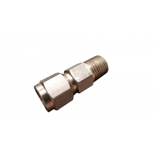 [MC59305] Connector Stainless Steel - 3/8 Inch Tube x 1/4 Inch NPT Male