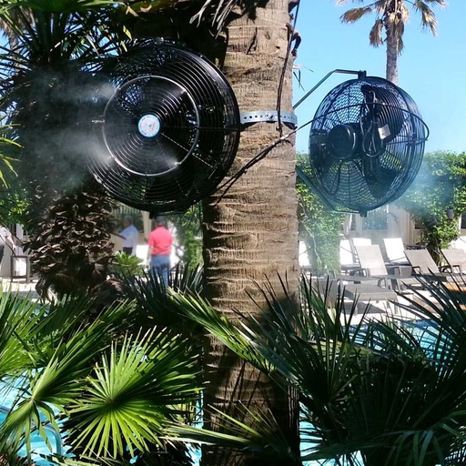 18'' Fan Kit with 1500psi Pump - SS RING