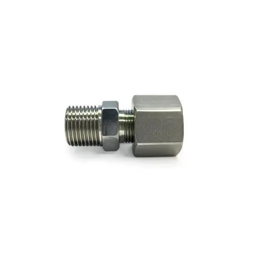 [MC61803] 3/8 Inch Male Thread x 1/4 Inch Compression Adapter