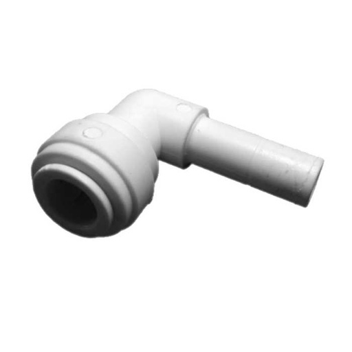 [MC54040] Polypropylene Stem Elbow Connector 3/8 Inch Stem x 3/8 Inch