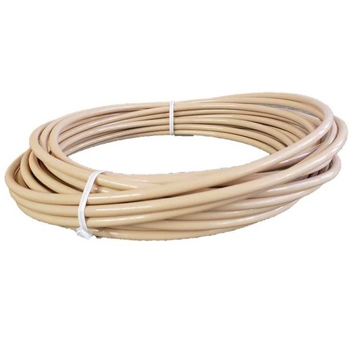 [MC72041] Nylon Tubing - High Pressure - 1/4 Inch - Beige - 50 Ft Roll