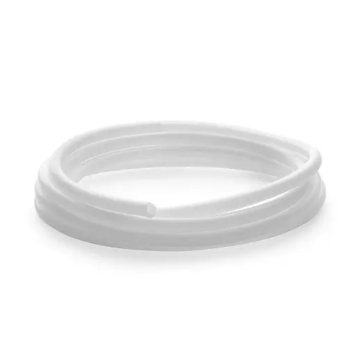 [MC72081] Nylon Tubing - High Pressure - 3/8 Inch - White - 50 Ft Roll