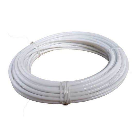 [MC73313] Nylon Tubing - High Pressure - 1/4 Inch - White - 100 Ft Roll