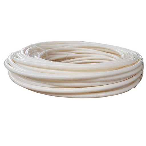 [MC73323] Nylon Tubing - High Pressure - 3/8 Inch - White - 100 Ft Roll