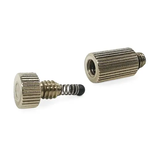 [MC42108] Mist Nozzles Anti-Drip 10/24 0.006 Inch - Ultra Low Flow Nickel Plated