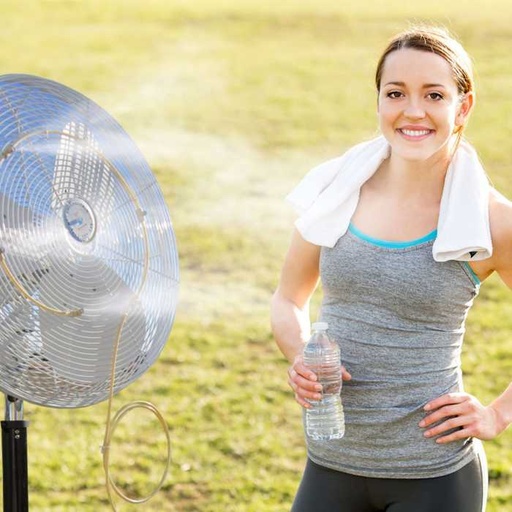 [MC11107] Mist Fan Kit – Low Pressure, 12-Inch Diameter with 4 Nozzles