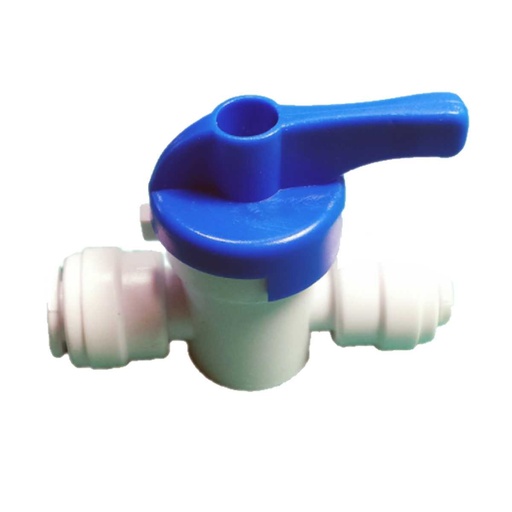 [MC54080] Polypropylene Shut-Off Valve - 1/4 Inch